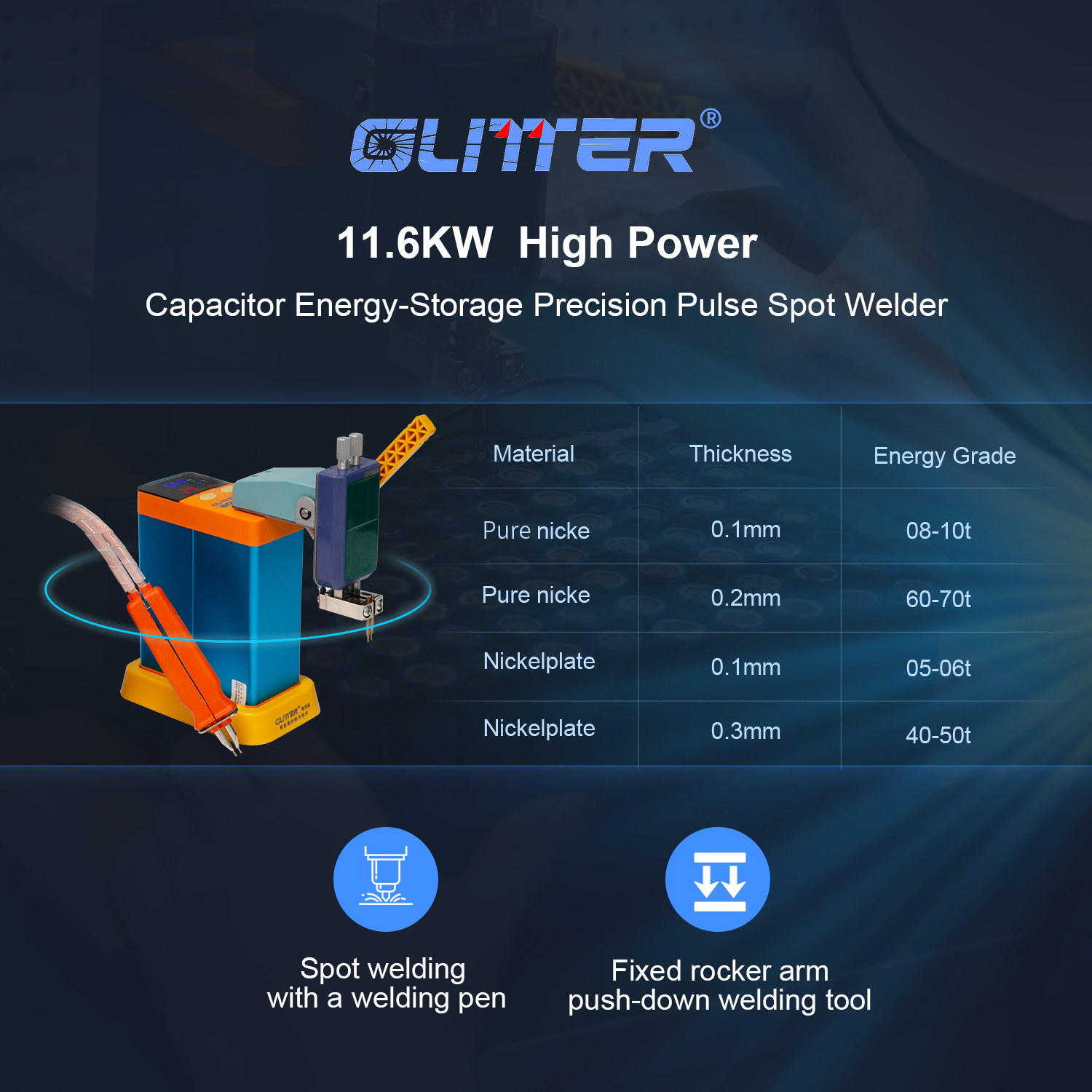 GLITTER SPOT WELDING MACHINE 801B WITH 70B - Image 5
